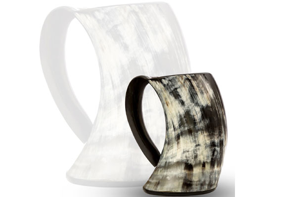 Buffalo Horn Mugs